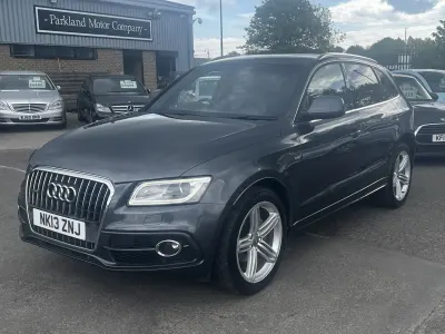 Begagnad Audi Q5 S-line plus 190 HK (139 kW) 2013 Grå SUV