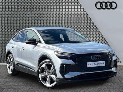 New Audi Q4 e-tron Black Edition 150 kW (204 HP) 2026 Silver SUV