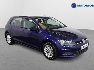Blue Used 2017 VW Golf VII S Hatchback | £10,249 (Good price)