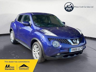 Used Nissan Juke N-Connecta 115 HP (84 kW) 2016 Blue SUV