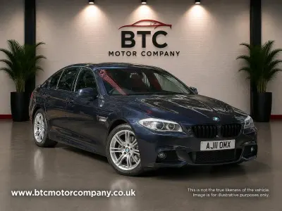 Used BMW 520 M Sport 2011 Blue Sedan