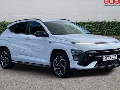 Used Hyundai Kona N Line 141 HP (103 kW) 2023 White SUV