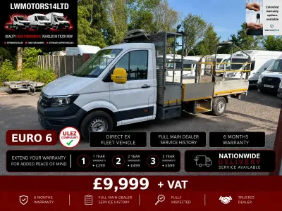 Used VW Crafter Startline 140 HP (102 kW) 2022 White Van
