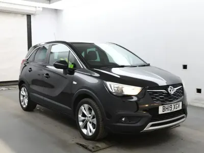 Used Vauxhall Crossland X S 130 HP (95 kW) 2019 Black SUV