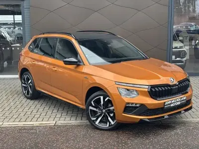 Used Skoda Kamiq Monte Carlo 115 HP (84 kW) 2026 Orange SUV