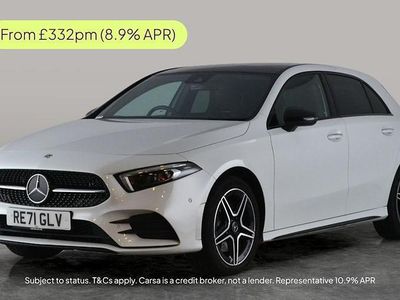 White Used 2021 Mercedes A250 AMG Line Premium Plus Hatchback | £21,107 (Fair price)