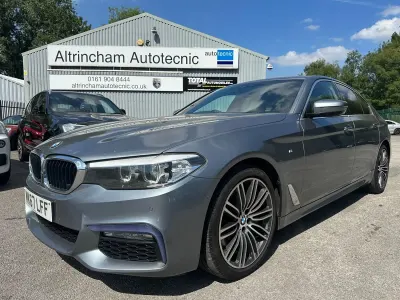 Used BMW 530 M Sport 2017 Blue Sedan