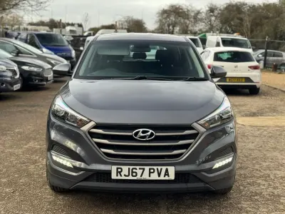 Second-hand Hyundai Tucson 116 CP (85 kW) 2018 Gri SUV