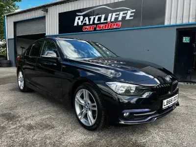 Used BMW 320 Sport Line 2017 Black Sedan