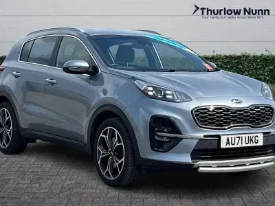 Used Kia Sportage GT-Line 177 HP (130 kW) 2021 Silver SUV