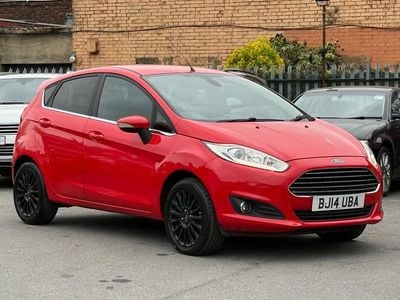 Used Ford Fiesta Titanium 2014 Red Hatchback
