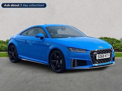 Used Audi TT S-Line 245 HP (180 kW) 2019 Blue Coupe