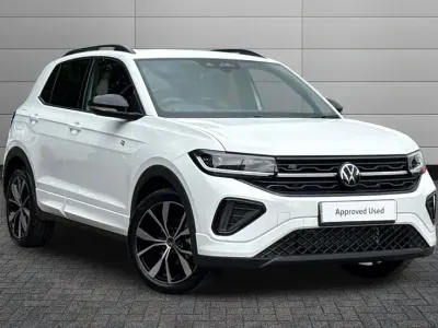 New VW T-Cross Black Edition 115 HP (84 kW) 2026 Pure white SUV