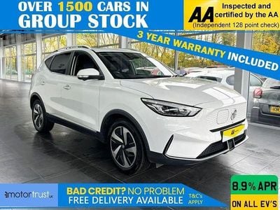 Used MG ZS Trophy 130 kW (177 HP) 2022 White Sedan