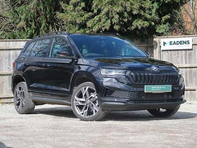 Used Skoda Karoq SportLine 150 HP (110 kW) 2025 Black magic pearl effect SUV