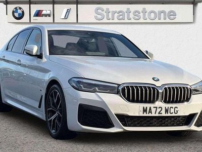 White Used 2022 BMW 520 M Sport | £25,999 (Fair price)