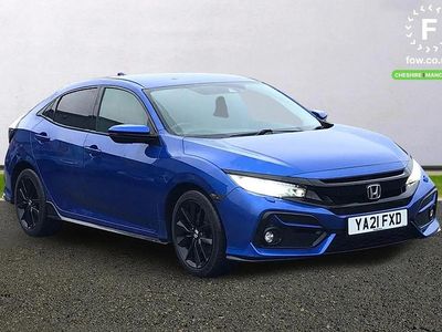 Used Honda Civic Sport 182 HP (133 kW) 2021 Blue Hatchback