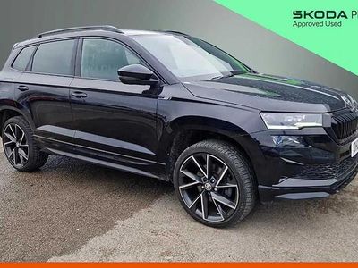 Used Skoda Karoq SportLine 147 HP (108 kW) 2023 Black magic pearl effect SUV