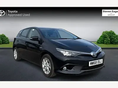 Used Toyota Auris Hybrid 2019 Black Hatchback