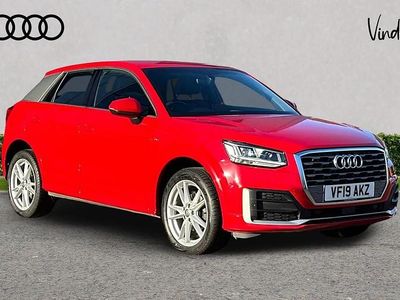 Used Audi Q2 S-Line 116 HP (85 kW) 2019 Red SUV