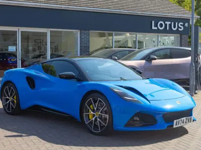 Used Lotus Emira 2024 Blue Coupe