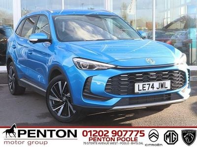 Blue Used 2024 MG ZS Trophy Hatchback | £18,590 (Fair price)