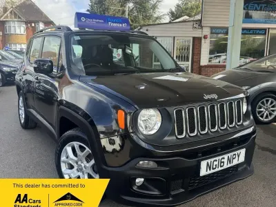Begagnad Jeep Renegade Longitude 140 HK (102 kW) 2016 Svart SUV