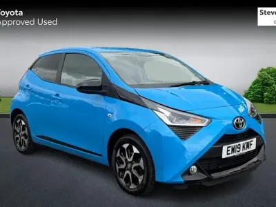 Used Toyota Aygo Trend 72 HP (52 kW) 2019 Blue Hatchback