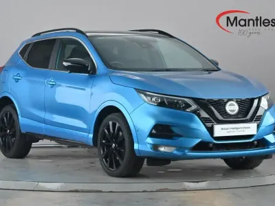 Used Nissan Qashqai N-TEC 160 HP (117 kW) 2021 Blue SUV