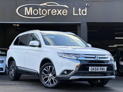 Używany Mitsubishi Outlander 150 KM (110 kW) 2018 Biały SUV