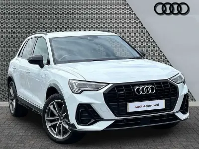 Used Audi Q3 Black Edition 187 HP (137 kW) 2023 White SUV