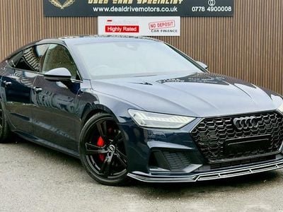 Used Audi A7 Sportback S-Line 231 HP (169 kW) 2019 Blue Hatchback