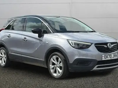 Used Vauxhall Crossland X S 110 HP (80 kW) 2020 Grey SUV