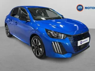 Begagnad Peugeot 208 Allure 101 HK (74 kW) 2025 Blå Halvkombi