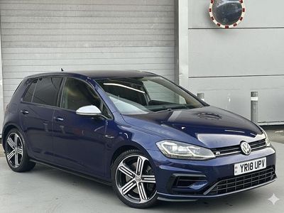 Blue Used 2018 VW Golf VII R Hatchback | £19,990 (Fair price)