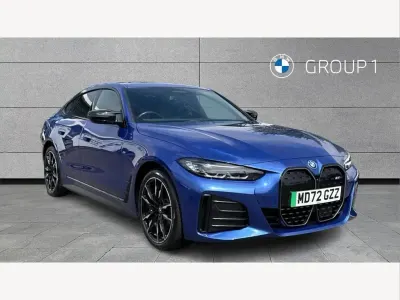Used BMW i4 Comfort Edition 400 kW (544 HP) 2022 Blue Sedan