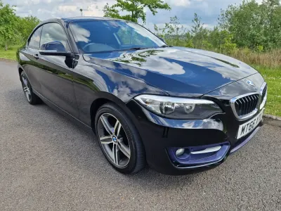 Usado BMW 218 Sport Line 2017 Negro Coupe