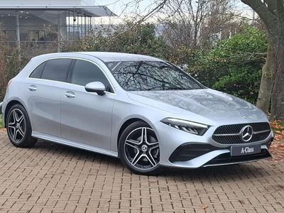 Silver New 2025 Mercedes A200 Executive Hatchback | £32,398 (Expensive)