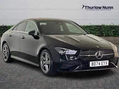 Used Mercedes CLA200 Executive 177 HP (130 kW) 2024 Black Coupe