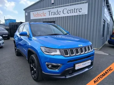 Used Jeep Compass Limited 170 HP (125 kW) 2018 Blue SUV