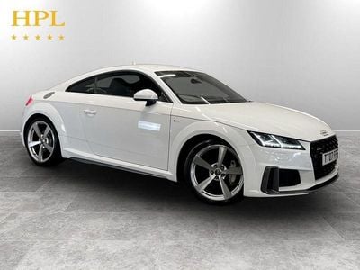 Used Audi TT Black Edition 245 HP (180 kW) 2019 White Coupe