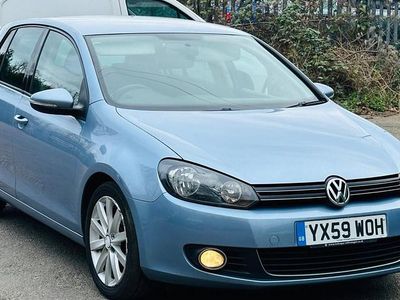 Used VW Golf VI GT 140 HP (102 kW) 2009 Blue Hatchback