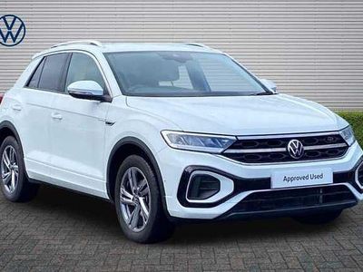 Used VW T-Roc R-line 150 HP (110 kW) 2025 Pure white SUV