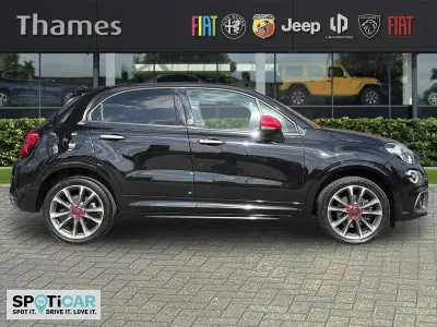 Used Fiat 500X Red 128 HP (94 kW) 2024 Black SUV