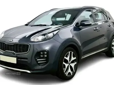 Used Kia Sportage GT-Line 115 HP (84 kW) 2018 Silver SUV