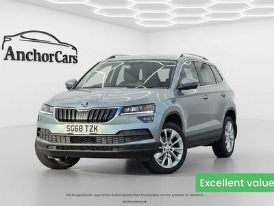 Used Skoda Karoq SE L 115 HP (84 kW) 2018 Grey SUV