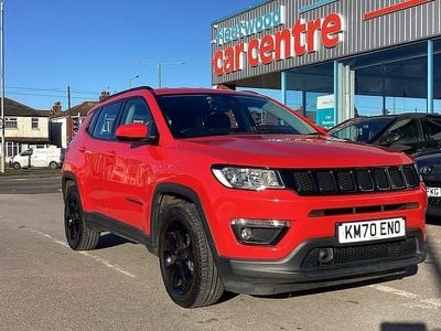 Used Jeep Compass Night Eagle 140 HP (102 kW) 2020 Red SUV