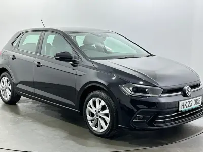Used VW Polo Style 95 HP (69 kW) 2022 Black Hatchback