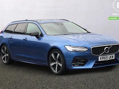 Blue Used 2019 Volvo V90 R-Design Estate | £21,299 (Fair price)