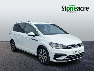 Used VW Touran R-line 190 HP (139 kW) 2017 White MPV